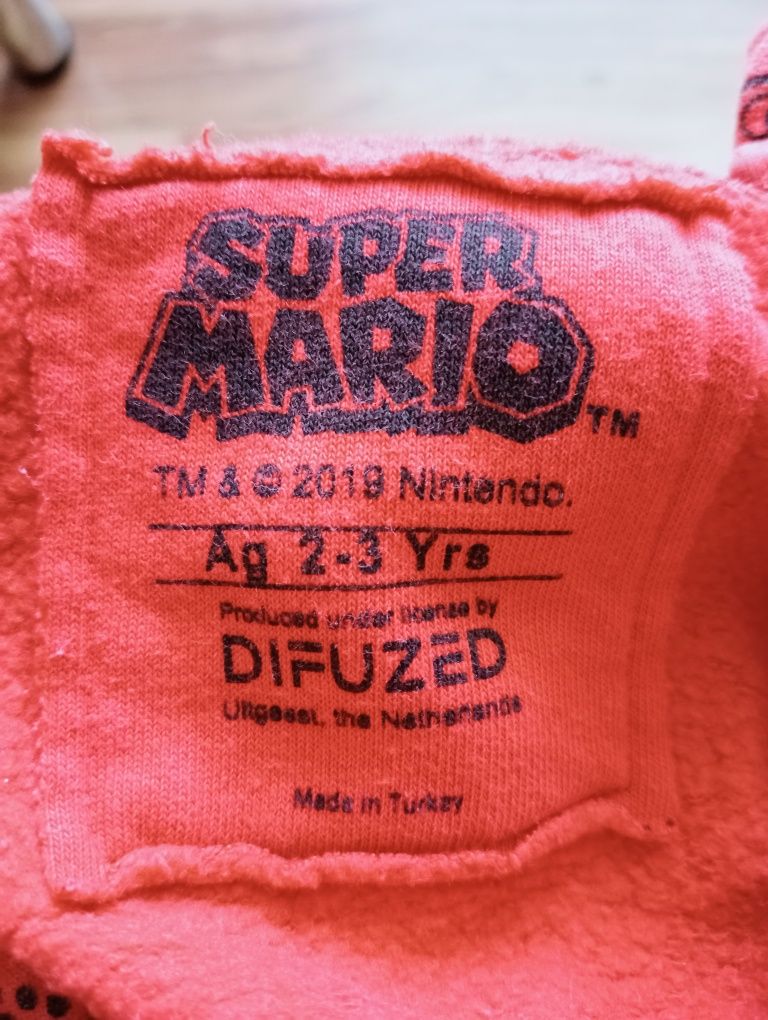 Bluza z kapturem Super Mario Bros