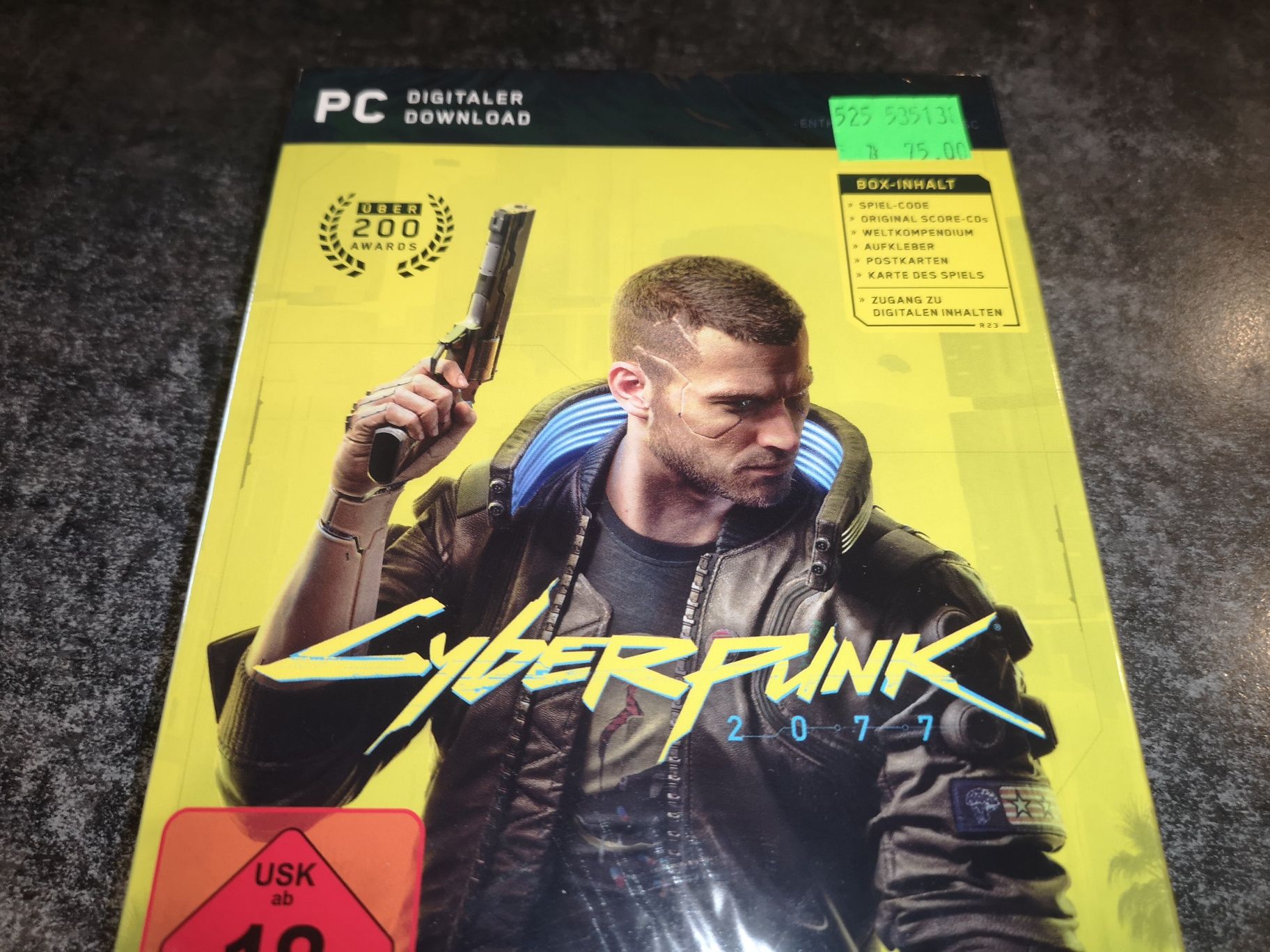 Cyberpunk 2077 PC gra GOG KLUCZ CD (kod w pudełku) + dodatki.