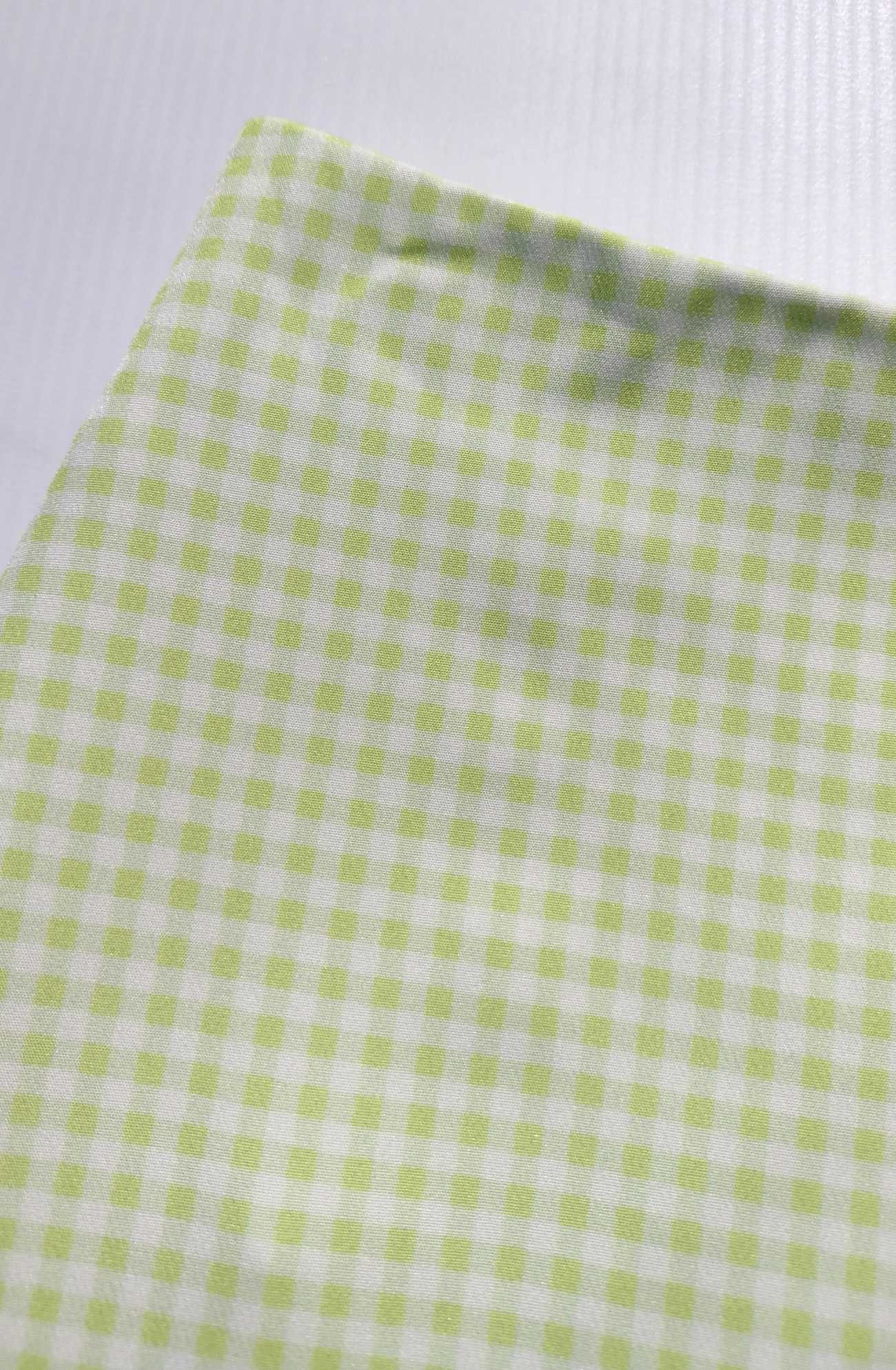 Светло салатовая летняя мини юбка в клетку Primark M