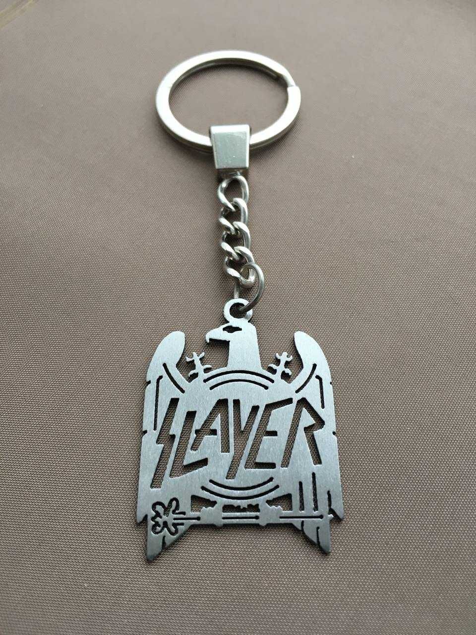 Брелок Slayer із нержавіючої сталі