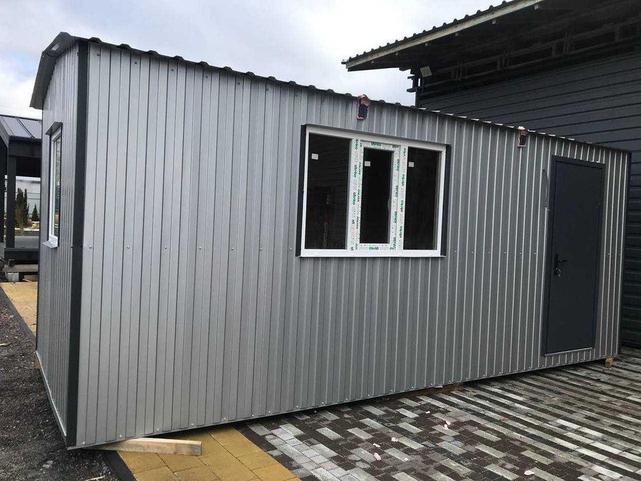 Виготовлення побутівок на металевому каркасі під замовлення