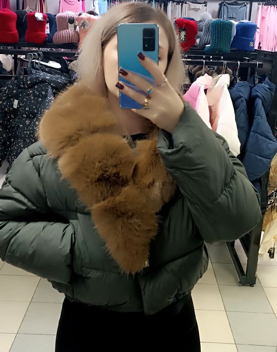 Куртка женская ,дутый укороченный пуффер, oversize,размеры 42,44,46,48