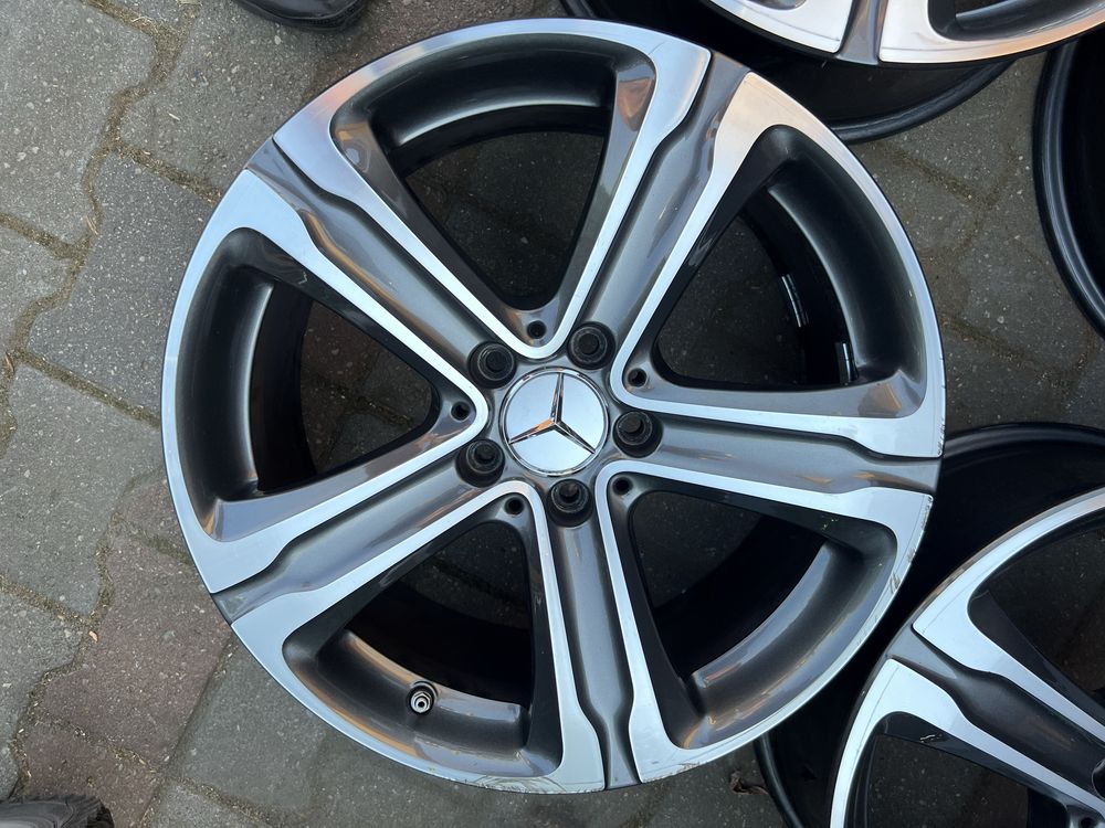 Felgi alu 18 Mercedes GLC w253 x253 oryginał + TPMS