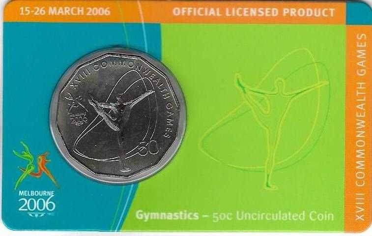 Austrália - - - "Melbourne - XVIII Jogos da Commonwealth" - - - Moedas