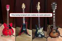 Prawie 100 GITAR – gitary elektryczne, basowe, klasyczne, akustyczne