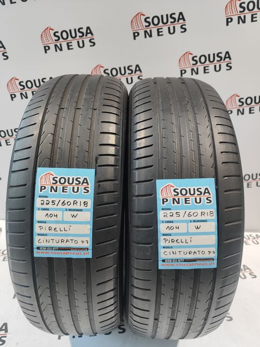 2 pneus semi novos 225-60R18 Pirelli - Oferta dos portes
