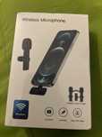 Microfone de lapela sem fio 2 em 1TipoC