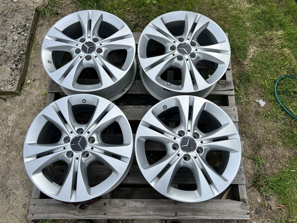 4xfelga aluminiowa 17” MERCEDES (5x112 ET48,5) z TPMS