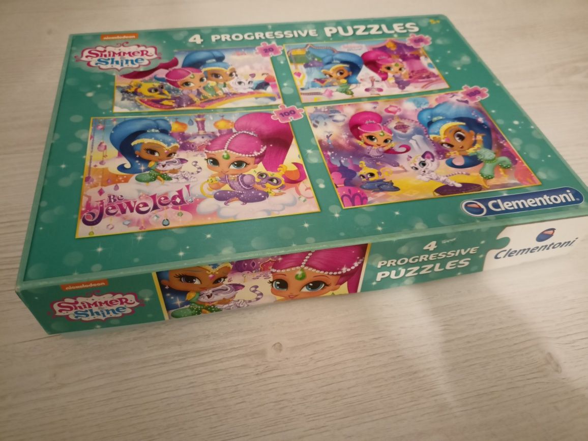 Puzzle Shimmer i Shine, Clementoni, wiek 5+