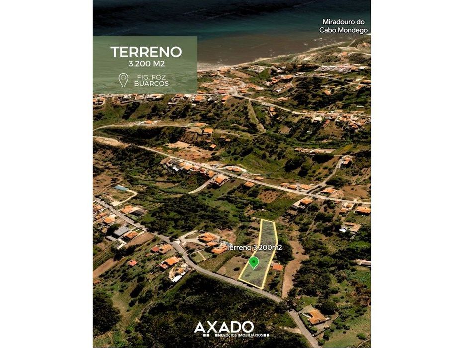 Terreno com 3.200 m² em Buarcos - Figueira da Foz