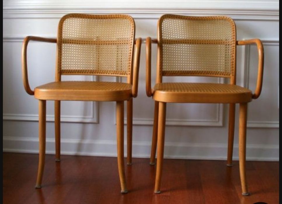 Sprzedam dwa krzesła projektu Hoffmanna