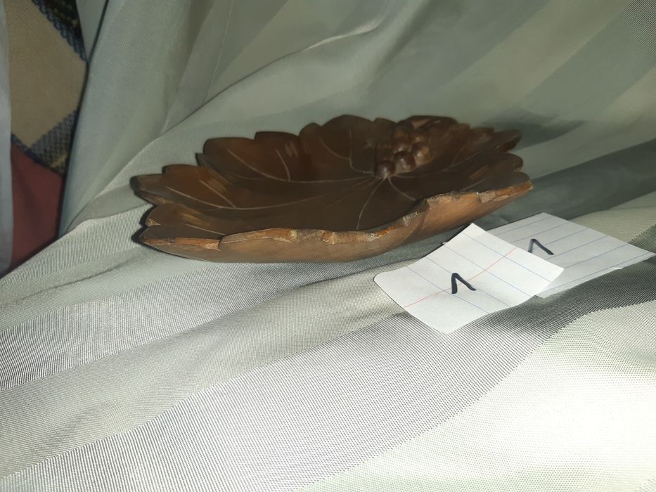 Patera, taca drewniana, rękodzieło.