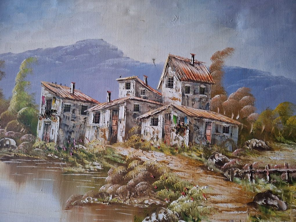 Varios Quadros  pintado a mao com assinatura