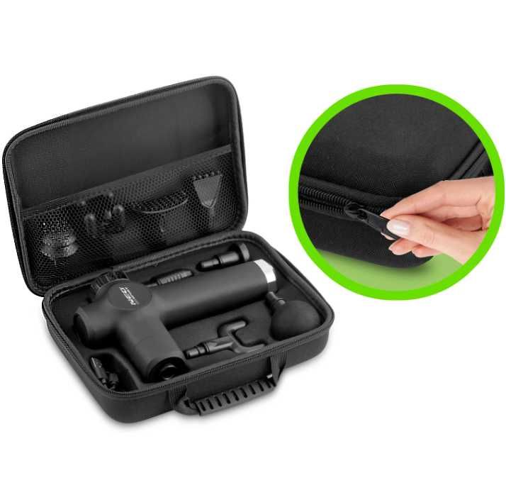 Nowy Pistolet Do Masażu Masażer Do Ciała Pleców Massage Gun 8 NAKŁADEK