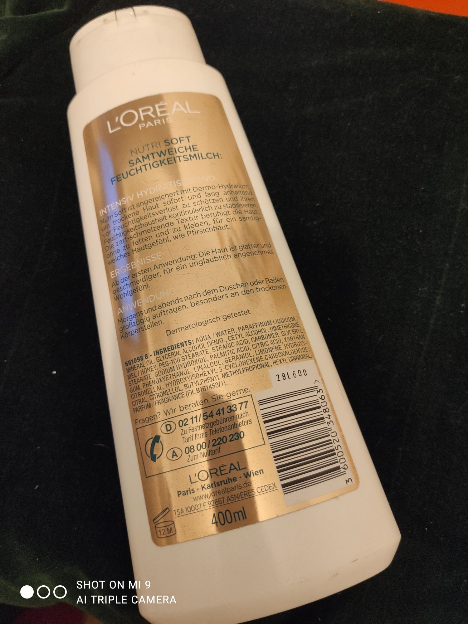 L'Oreal nutri soft balsam do ciała 400 ml