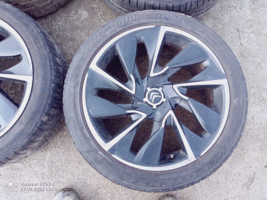 Koła, felgi aluminiowe 19 cali citroen ds5 4x108 et29