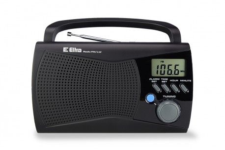 Przenośne Radio Odbiornik Kinga 300 - Czarny