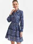 TOP SECRET - bawełniana sukienka w orientalny print S/36