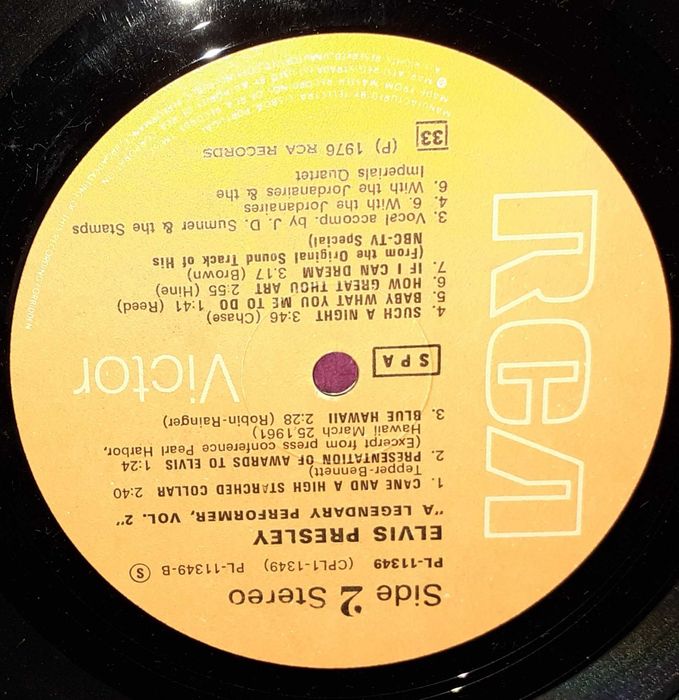 Comjunto 3 Discos Vinil "Elvis Presley"