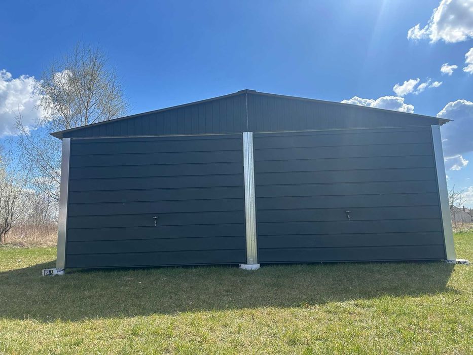Garaż blaszak 6x5 Garaż na wymiar Magazyn Producent 6x8 5x7 7x7 6x6