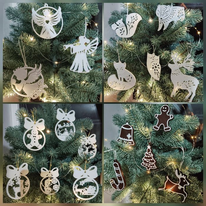 Украшения на Новый год и Рождество (игрушки на ёлку )