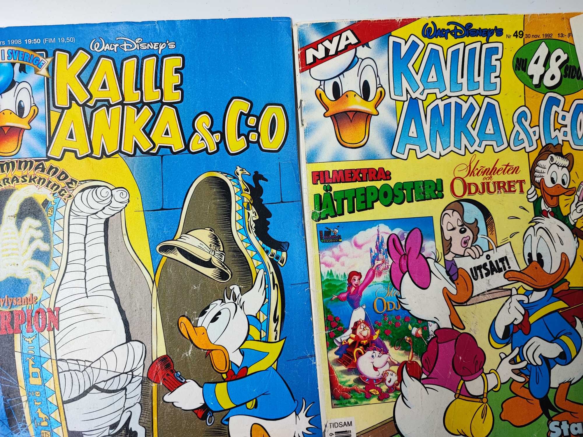 Kalle Anka & c:o komiksy kaczor Donald
