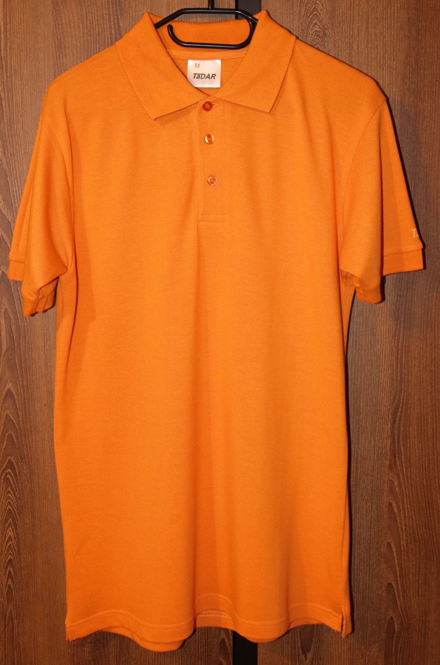 Koszulka Męska Polo Pomarańczowa M 1-3
