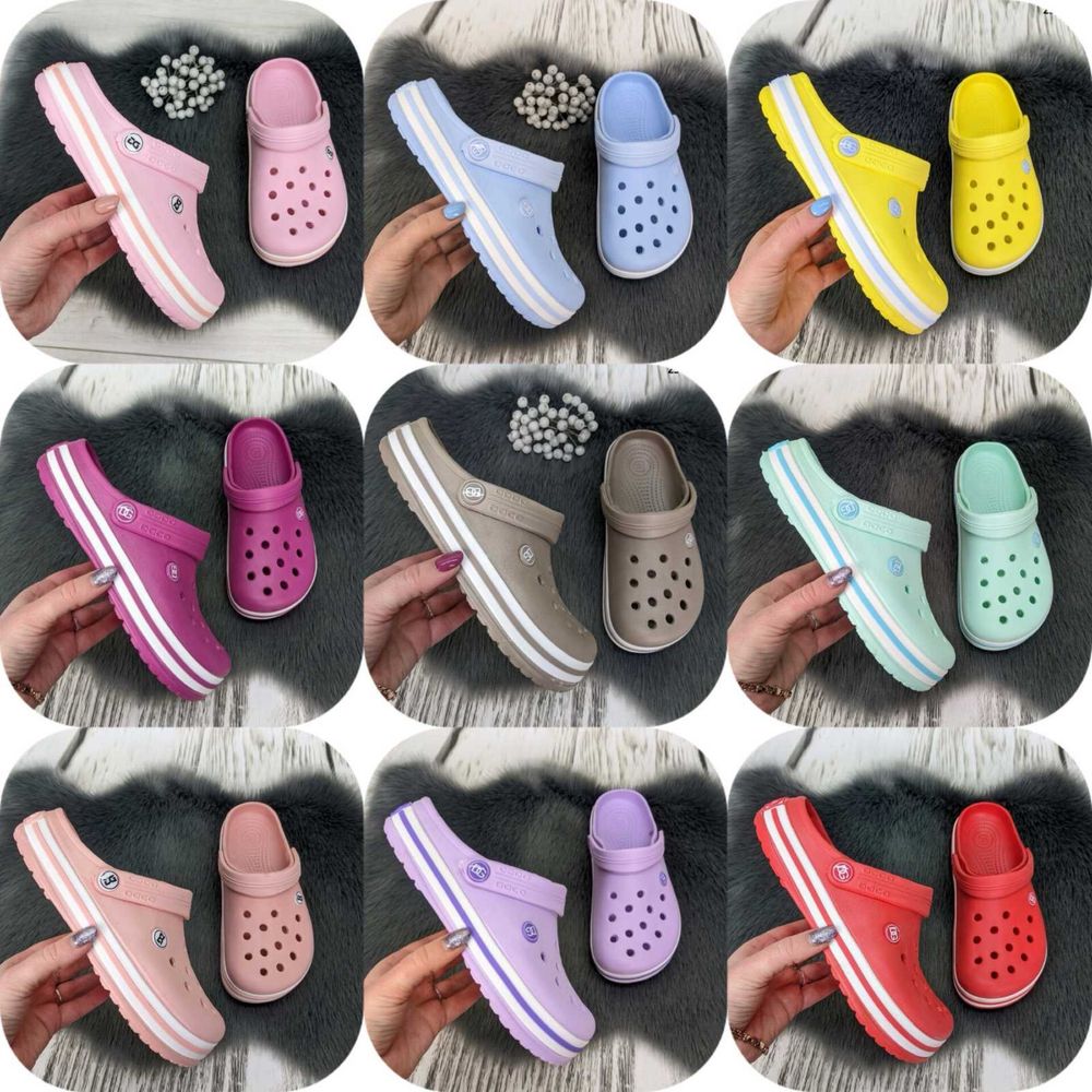 Крокси жіночі, молодіжні crocs, сабо 36-41 р (к418)