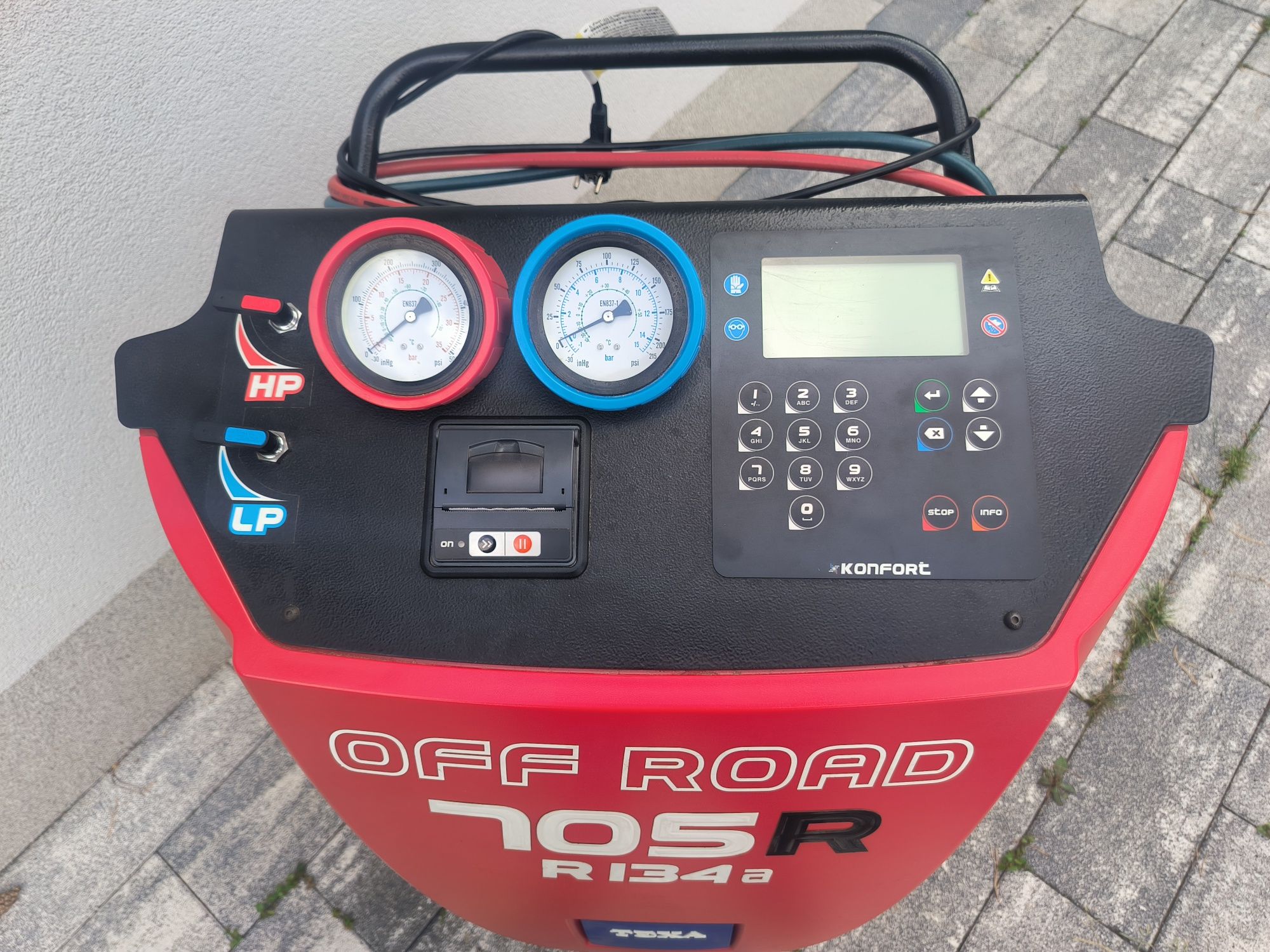 Texa Off Road R134a maszyna do serwisu klimatyzacji samochodowej