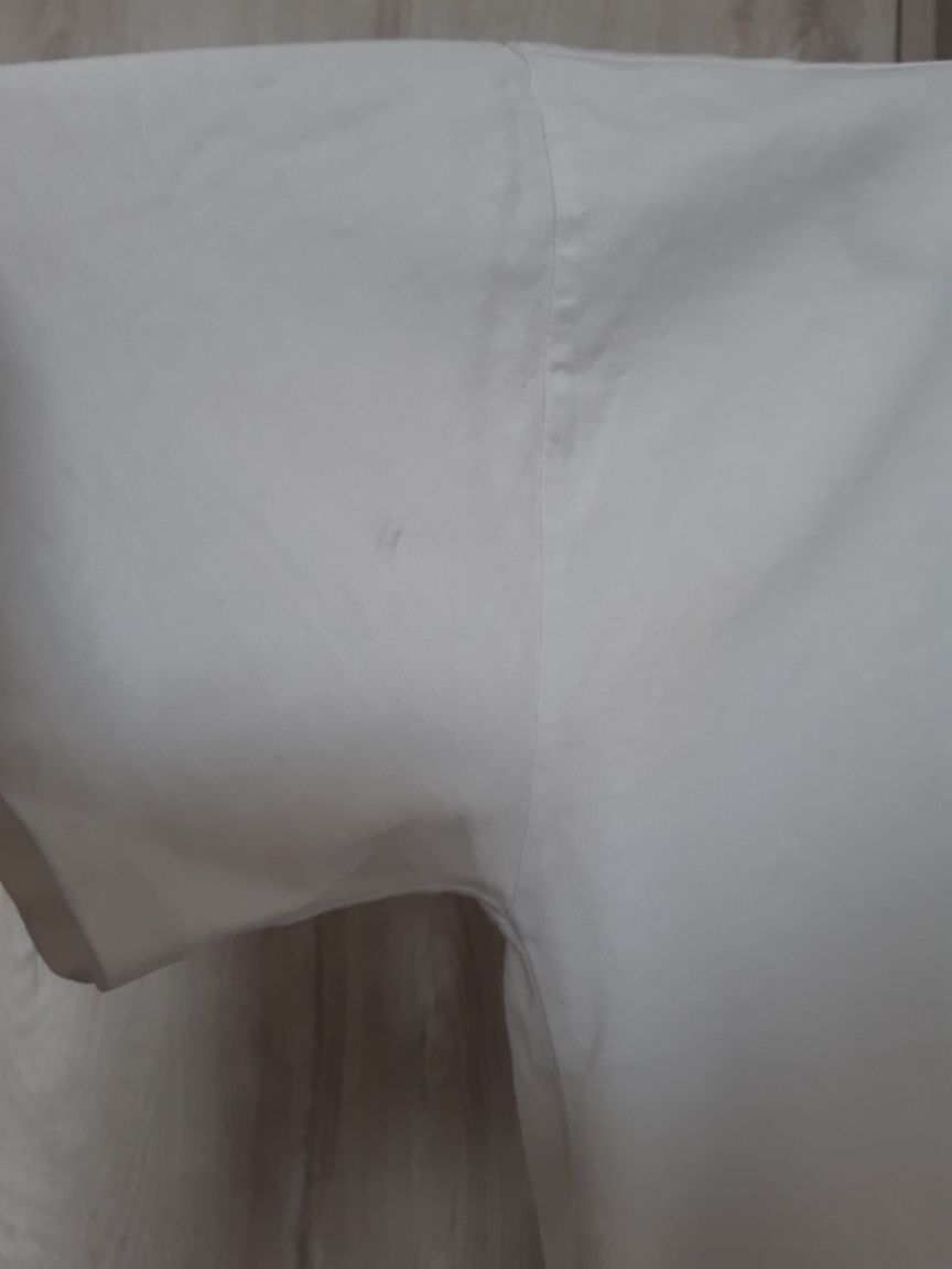 Calvin Klein top szeroki M biały