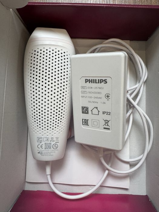 Фотоепілятор, лазерна епіляція Philips Lumea
