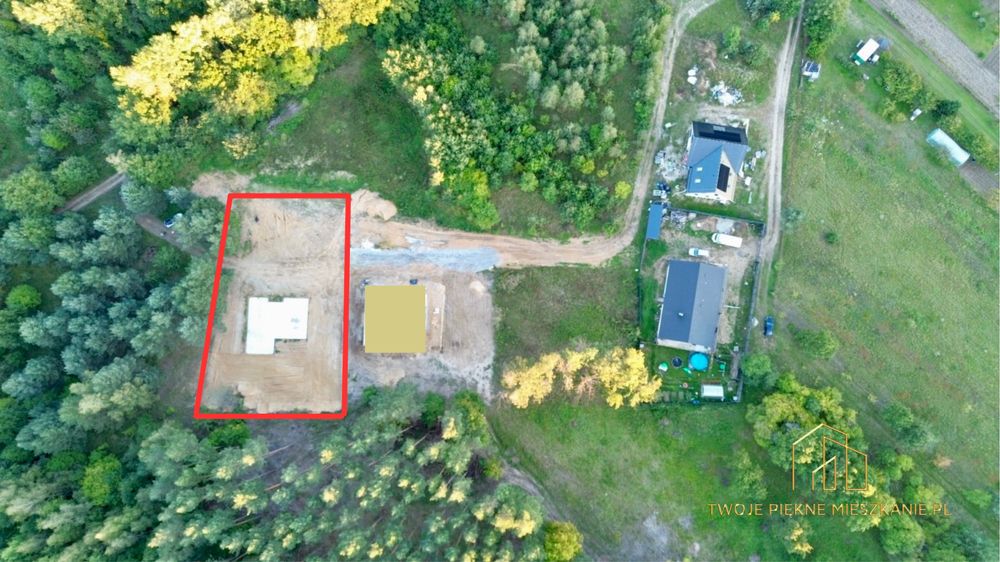 Działka z rozpoczętą budową | Świdnica