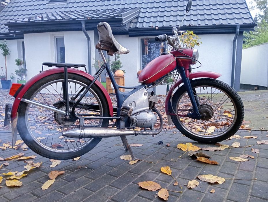 Komar mr232 Sztywniak 1970r. Zarejestrowany ubezpieczony.