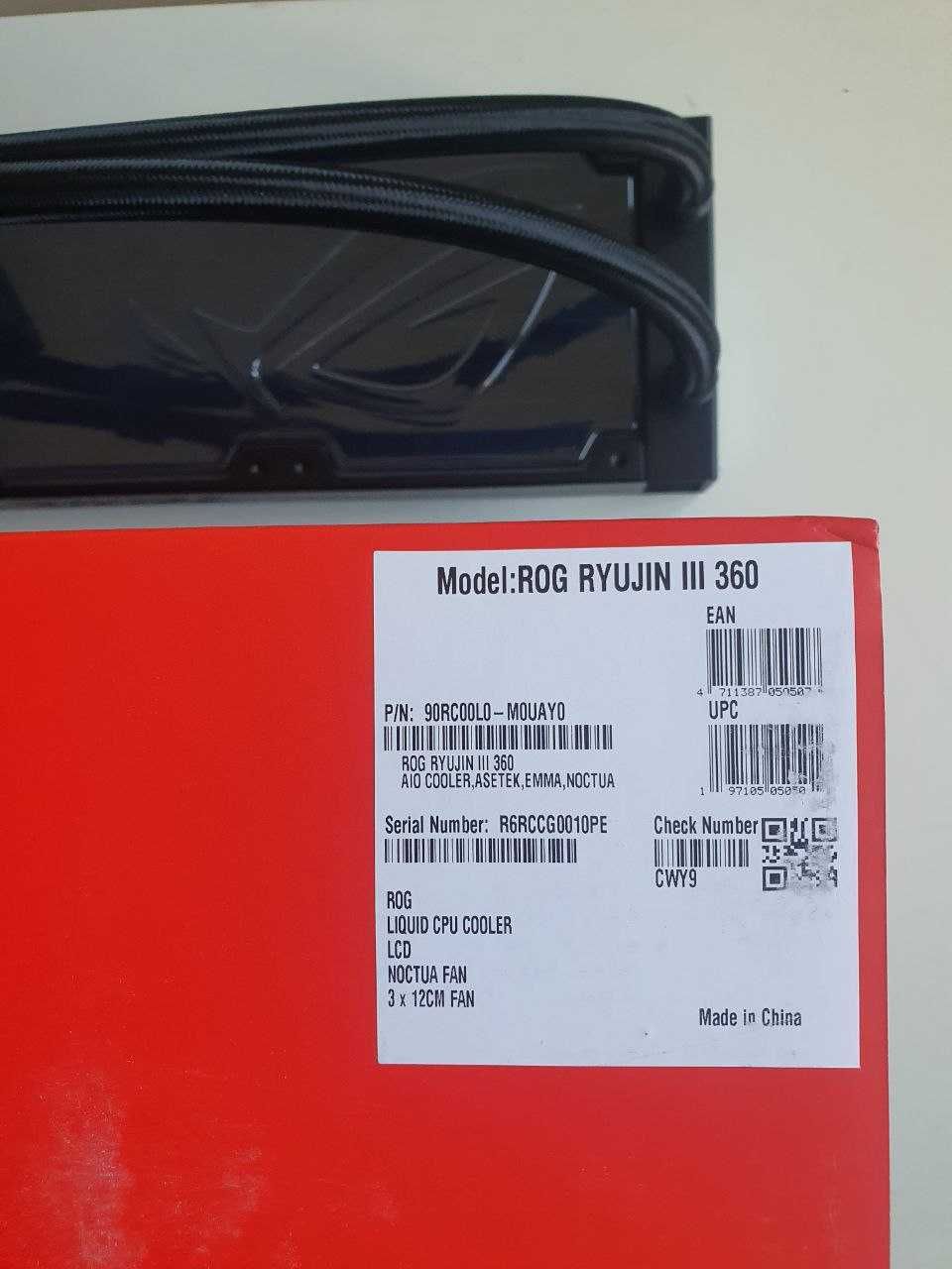 Asus ROG Ryujin III 360 (на гарантії від Розетки)