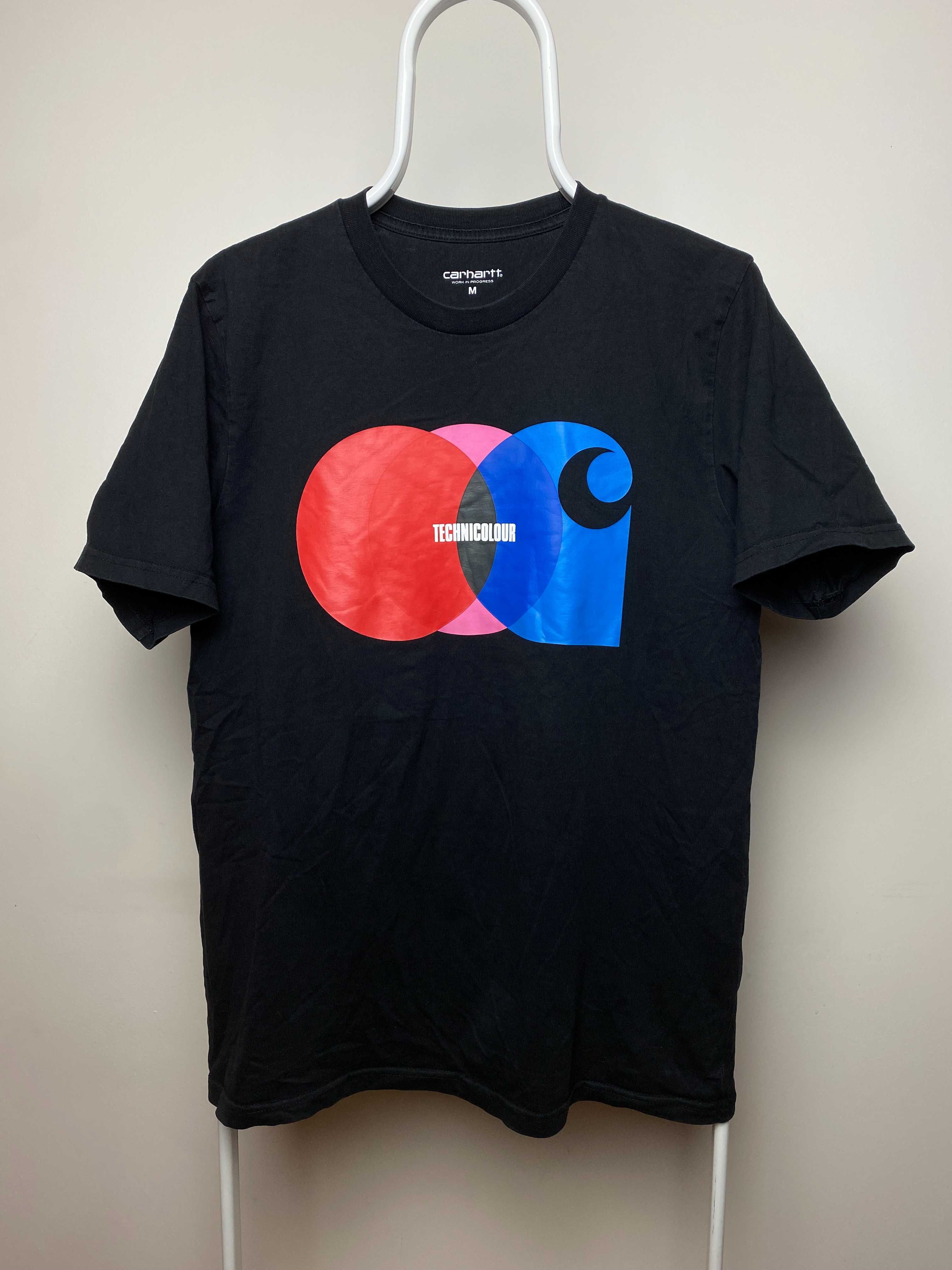 Koszulka z krótkim rękawem T-Shirt Męski Carhartt Technicolor