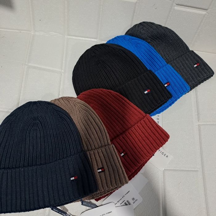 Шапка Tommy Hilfiger  осенняя демисизонная коттон