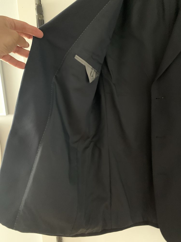 Casaco formal azul marinho