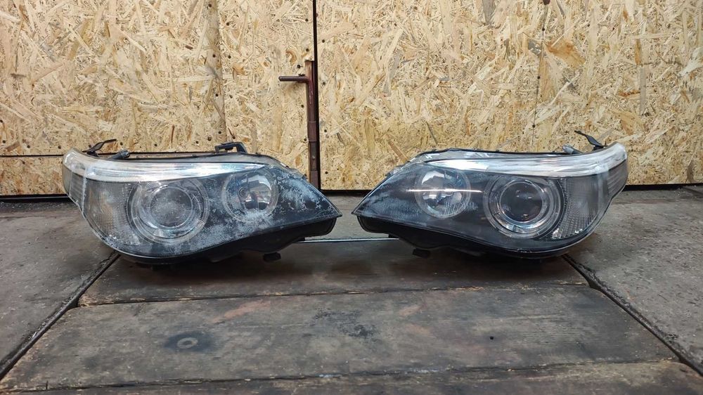Адаптивні бі-ксенонові фари на BMW e60 e61