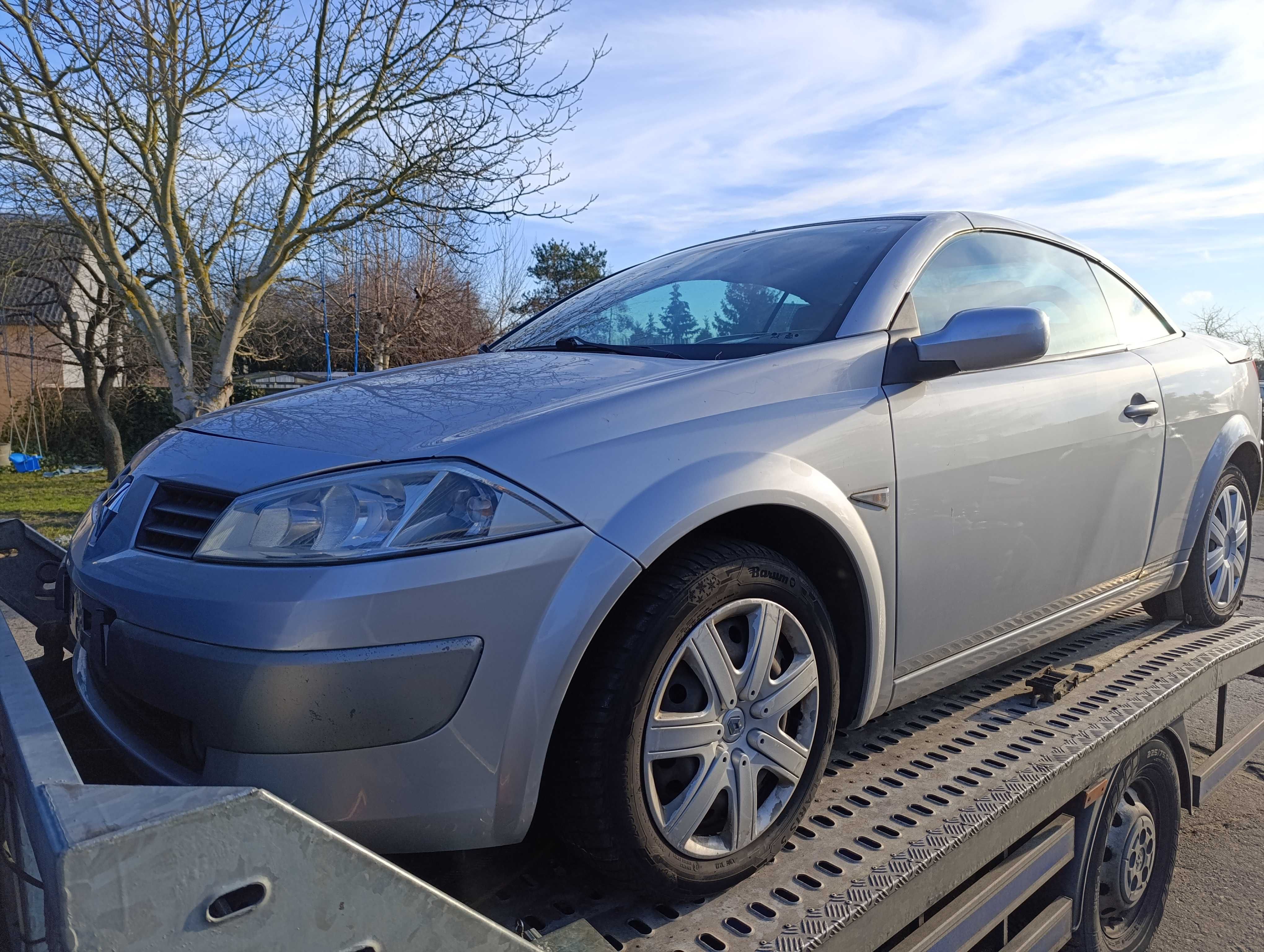 Renault Megane 2 Cabrio kierownica skóra tempomat