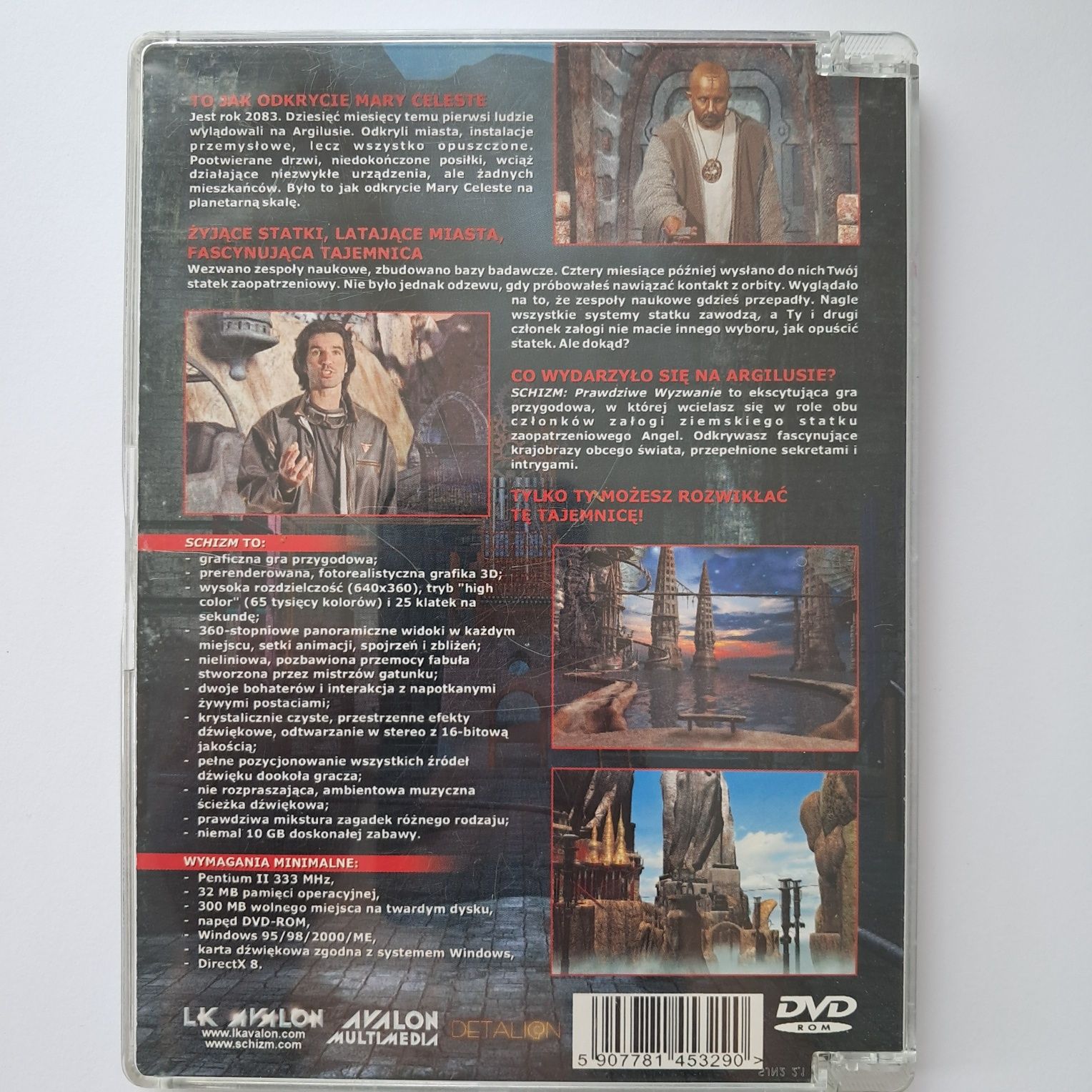 Gra komputerowa Schizm - DVD