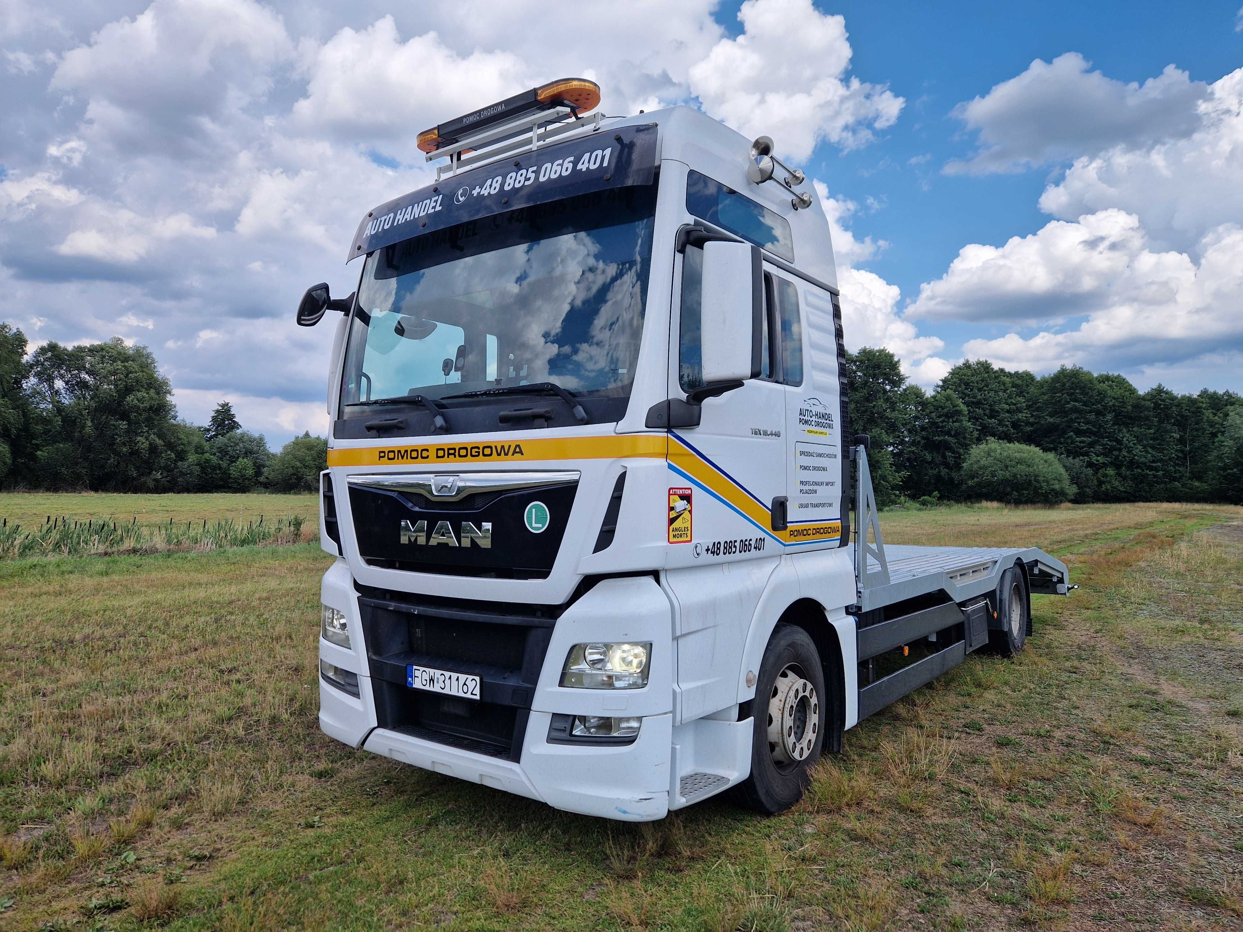 Pomoc Drogowa 24/7, Najazd Ciężarowy Transport pojazdów, Bus, Kamper