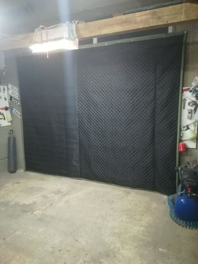 Штори брезентові штори в гараж утепленні штори