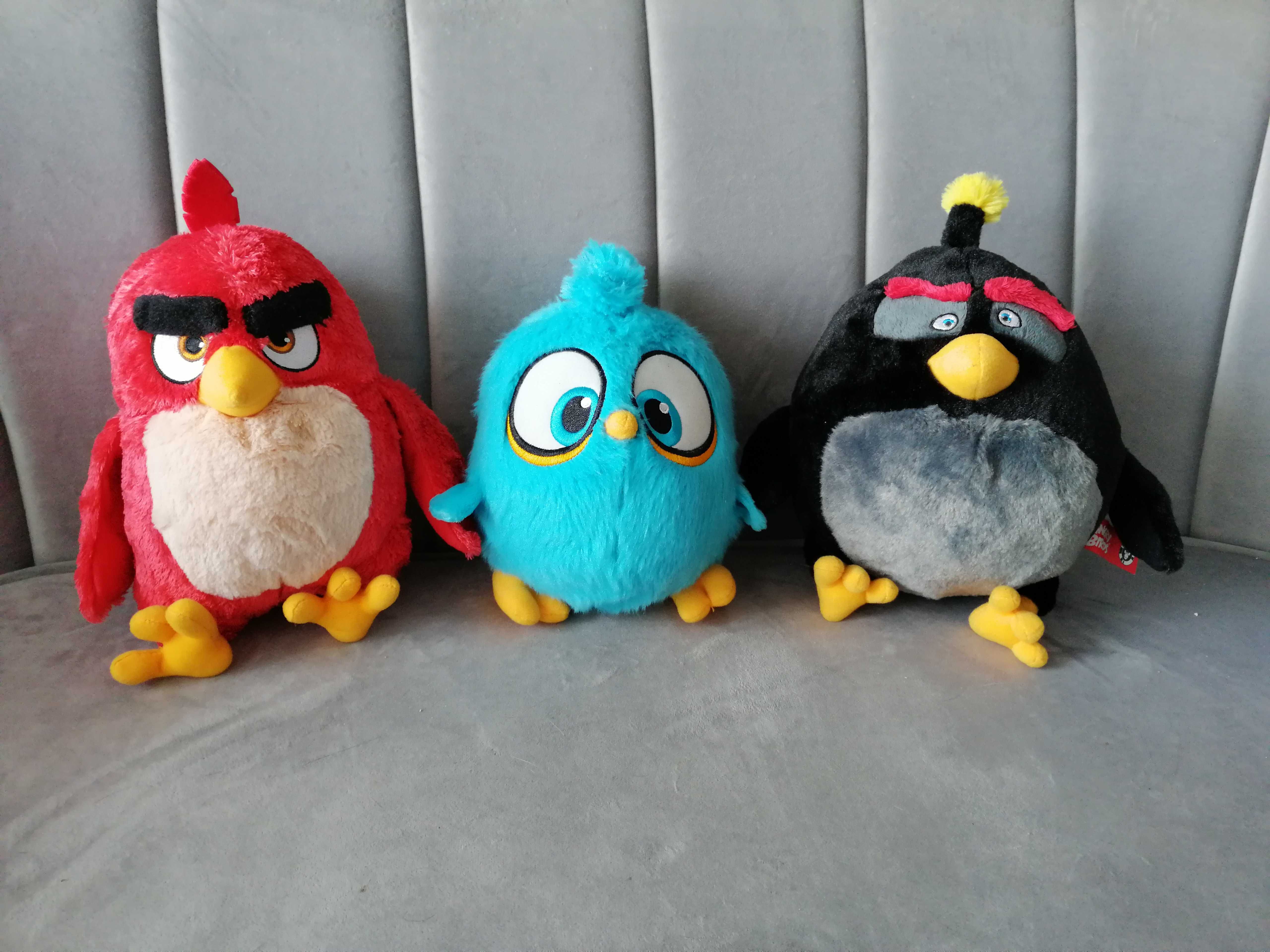 Zestaw 3 maskotek ANGRY BIRDS