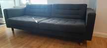 Sofa szara 3 osobowa