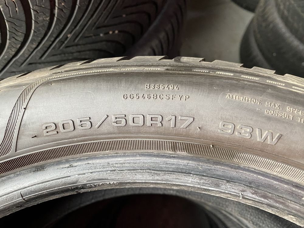 Резина шини (пара) 205/50R17 Goodyear