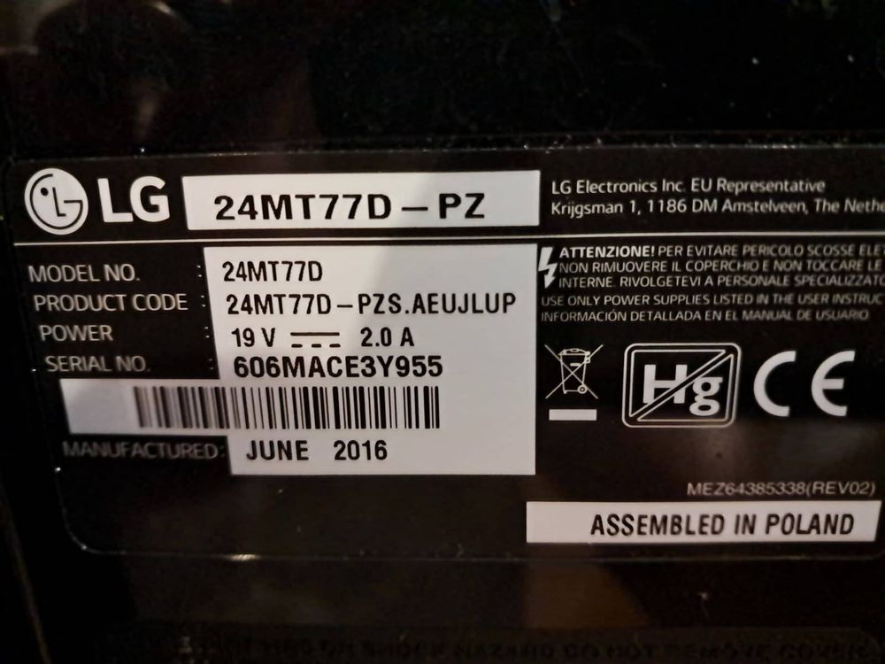 Komputer stacjonarny + monitor klawiatura mysz i5 rtx960 8bg ram 1 tb
