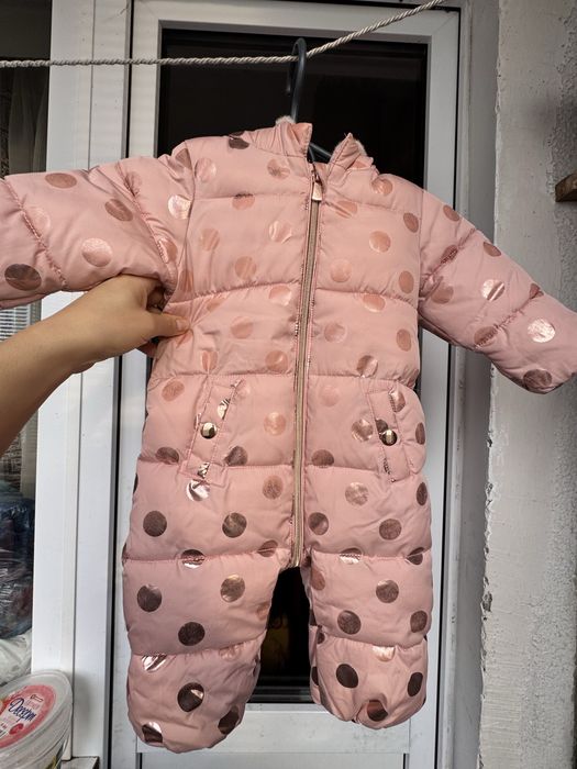 Комбінезон на зиму для дівчинки