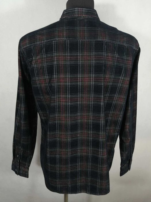 LINCOLN Koszula Męska Sztruksowa L Oryginalna Super Stan Bawełna