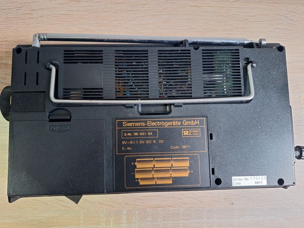 Siemens RK 651  Radio Globalne