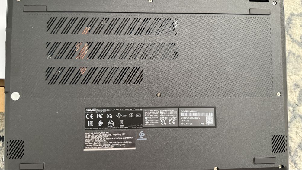 Asus crombook CX3402CVA